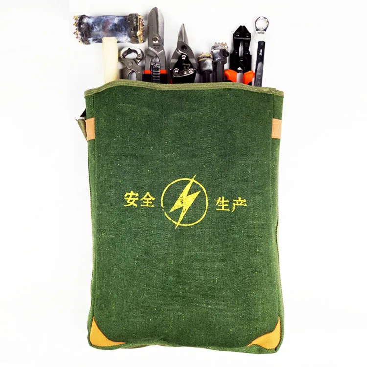 

Green Plus Thick Toolki packge Single Shoulder Bucket Bag Labour Insurance Electrician Repair Bucket Package