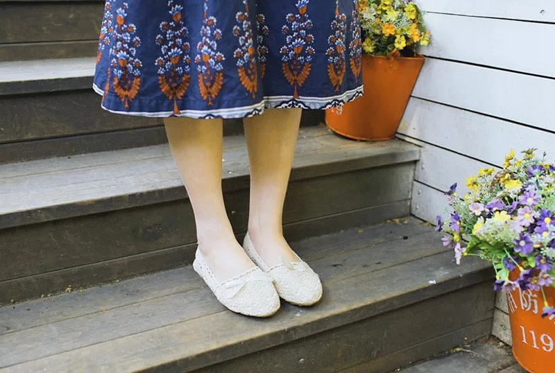 Careaymade/Новая кружевная обувь ручной работы в японском стиле Женская художественная обувь в стиле ретро mori girl Летняя обувь на плоской подошве