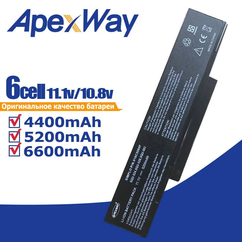 Аккумулятор Blcak для ноутбука aus E500 EB500 ED500 батарея ej с |laptop battery|battery for laptopsqu-528 battery |