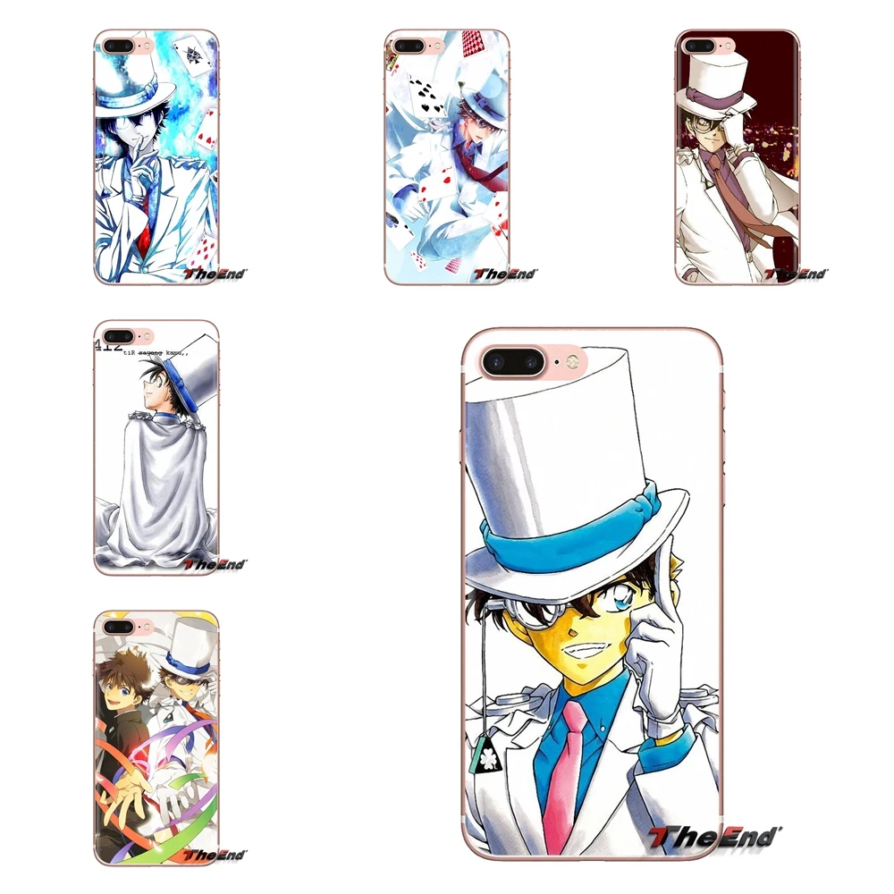 

TPU Case Cover Magic Kaito Kid the Phantom Thief For Huawei G7 G8 P7 P8 P9 P10 P20 P30 Lite Mini Pro P Smart Plus 2017 2018 2019