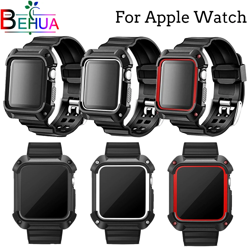 Ремешок силиконовый для Apple Watch Band 42 мм 38 хороший легкий Воздухопроницаемый