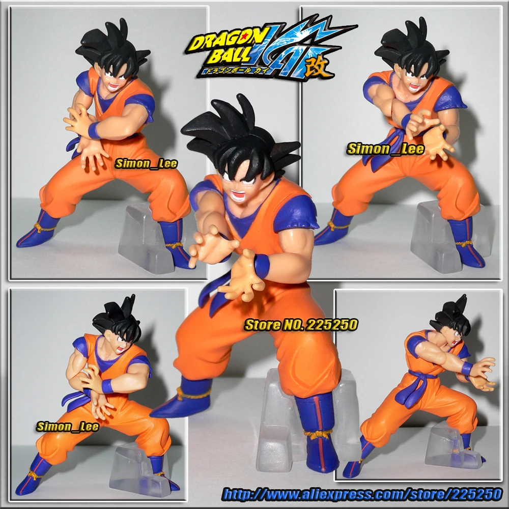 

Japanese Anime DRAGONBALL Dragon Ball Z/Kai Genuine Original BANDAI Gashapon PVC Toys Figure HG PLUS Action Pose Part 1 Goku