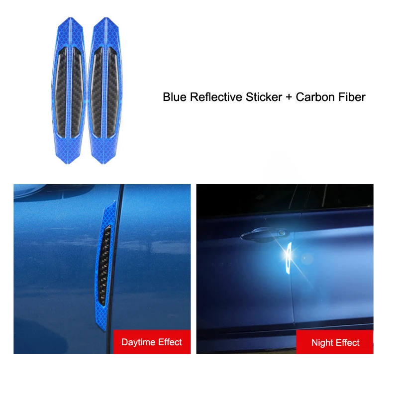 Car Decorative Black Anti-Collision Bar Paste
