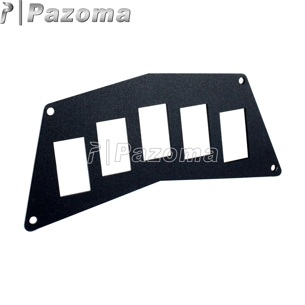 Черные панели переключателей панель с 5 кнопками корпуса для Polaris RZR 800 900 XP 570 2011