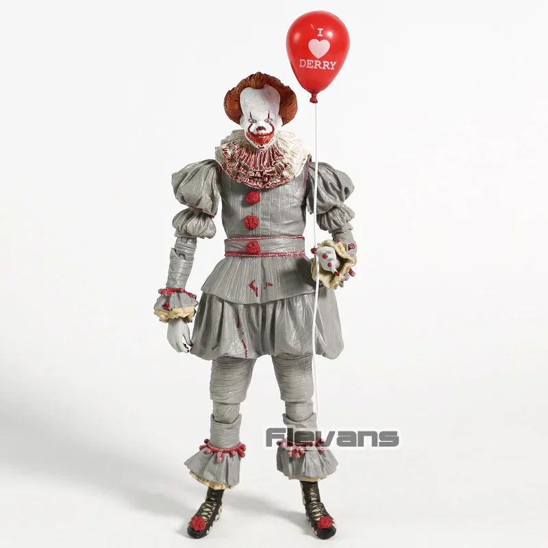 NECA Stephen King's It 3D Version Pennywise Action Figure Horror