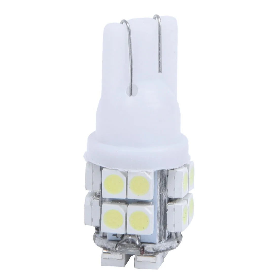 10 x T10 Bulb Car 20 SMD LED Speedometer Light Fixture Lamp Whitein