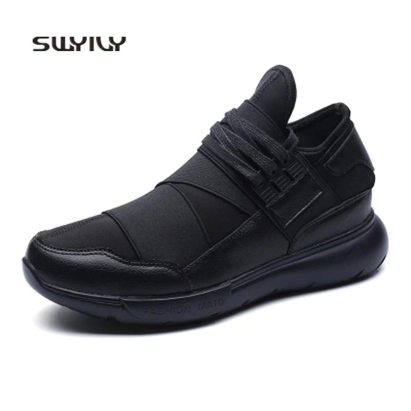 SWYIVY Sneakers Men Running Shoes Ultra-light Slip-on 2018 New Autumn Sapatilhas Homem Breathable Non-slip zapatillas hombre