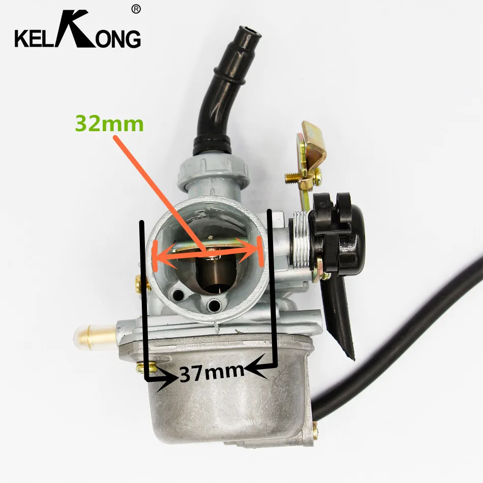 kelkong oem 19mm pz19 motosiklet karburator otomatik 50cc 70cc 90cc 110cc atv 110cc dirt bike carb choke taotao karburator