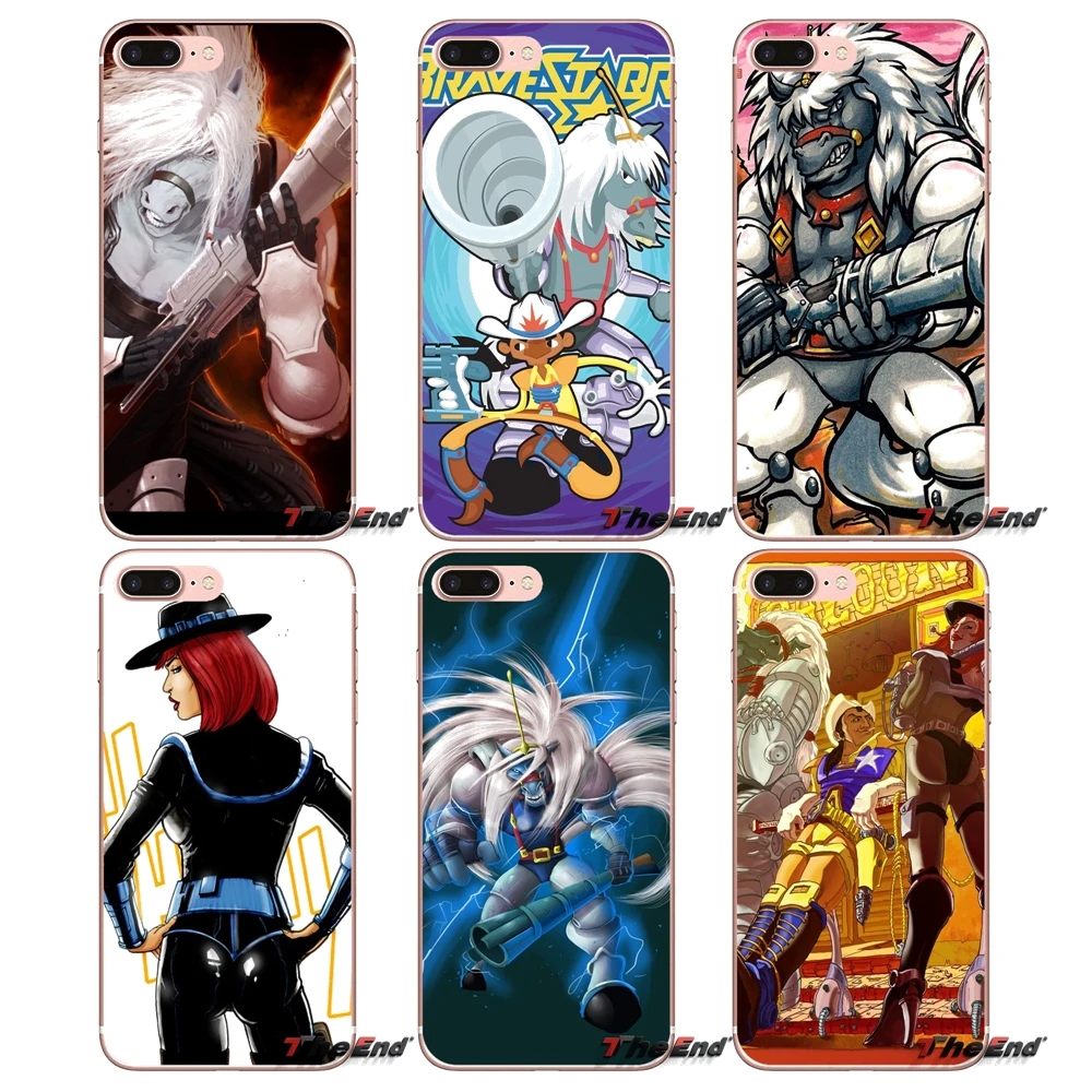 For Samsung Galaxy S2 S3 S4 S5 MINI S6 S7 edge S8 S9 Plus Note 2 3 4 5 8 Coque Fundas Bravestarr 80s cartoons Silicone Skin Case | Мобильные