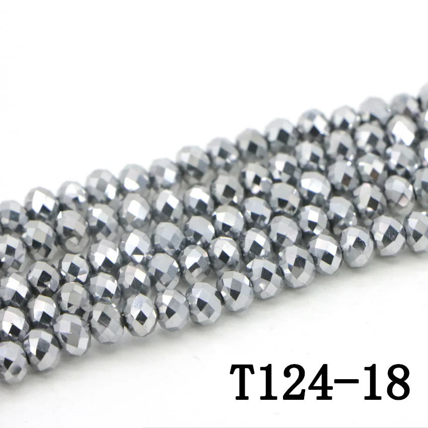 18 Natural silver Croatia crystal beads (4)(1)