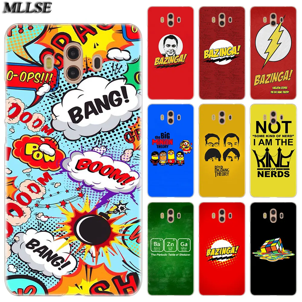 Чехол MLLSEBazinga The Big Bang Theory tv show для Huawei Mate S 10 20 Lite Pro Y3II Y5II Y6II Y5 Y6 2017 Y7 Prime 2018 Y9