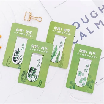 

1pc Plant Magnet Beautiful Bookmark Mini Creative Student Book Clip Book Clip Office Reading Stationery Children Gifts