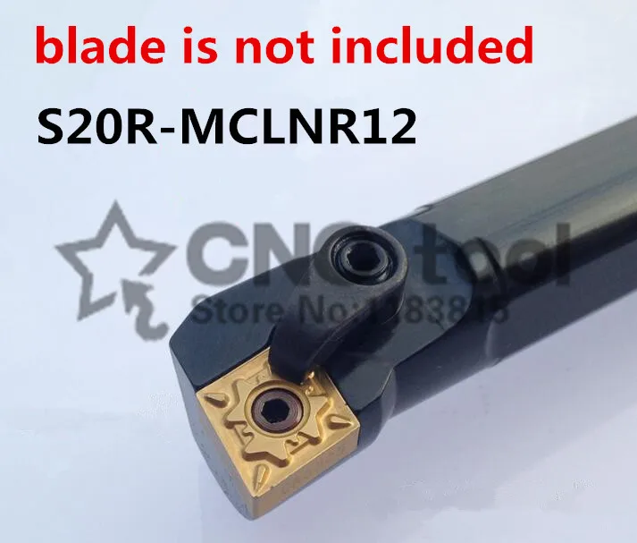 

S20R-MCLNR12/S20R-MCLNL12 20mm Lathe Cutting Tools CNC Turning Tool Lathe Machine Tools Internal Metal Boring Bar Type MCLNR/L