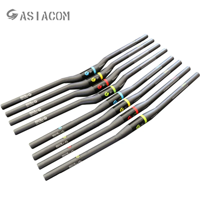 ASIACOM Ultra light Full Carbon Fiber Bicycle Handlebar MTB Flat Rise Mountain Bike 31.8mm Accessories|flat bar|rise handlebarmountain bike handlebar