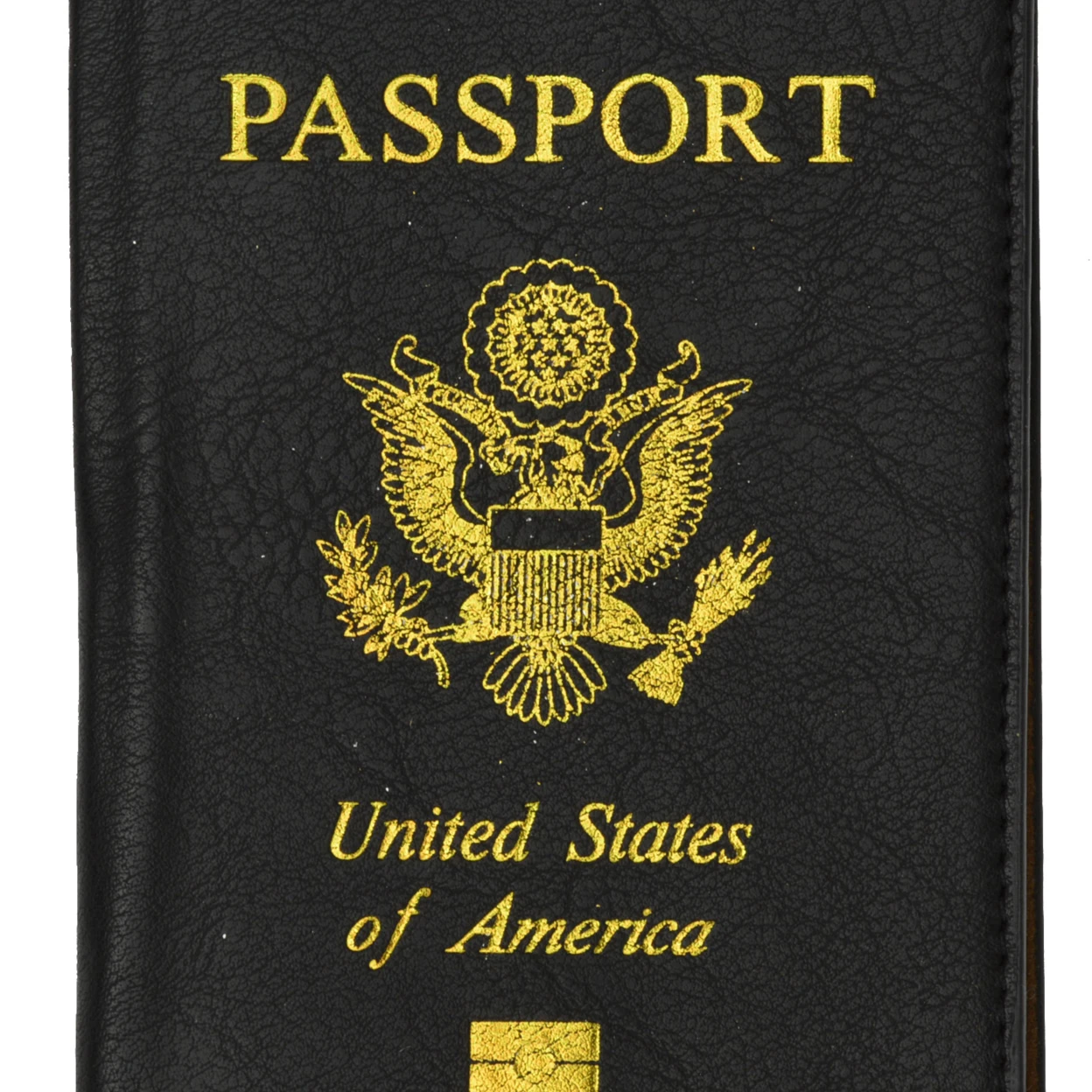 Genuine Leather USA Passport Wallet, Holder, Cover for Travel (5)