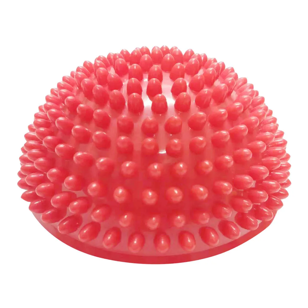 5 Color Yoga Fitness PVC Hand Massage Ball PVC Soles Hedgehog Sensory Training Grip the Ball Portable Physiotherapy Ball