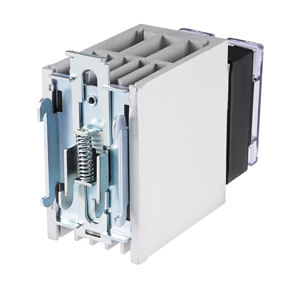 

Uxcell AC 90-280V To AC 40-530V 25A Single Phase Solid State Relay Module AC To AC Power Supplies SAP4825A Relays
