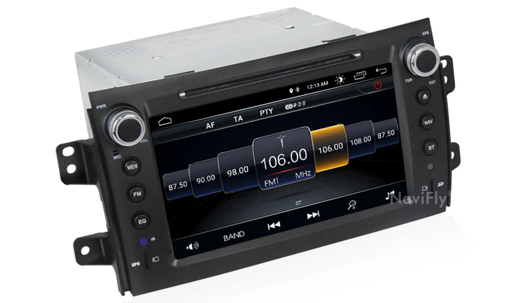 Cheap Android 8.1 car multimedia Player For Suzuki SX4 2006-2012 DVD radio tape record GPS navigation Support Bluetooth MIC Map BT USB 16