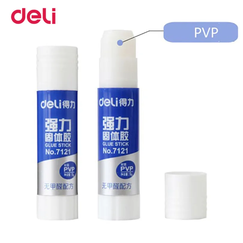 Deli School Supplies solid glue 2017 10 pcs a pack DIY hand made work Strong Adhesives stick for students | Канцтовары для офиса и