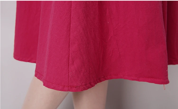 MSSNNG Vintage Summer Bust skirt Women Linen Skirts All-match Casual Pleated Solid Color skirts Fashion Women's clothing  (1)