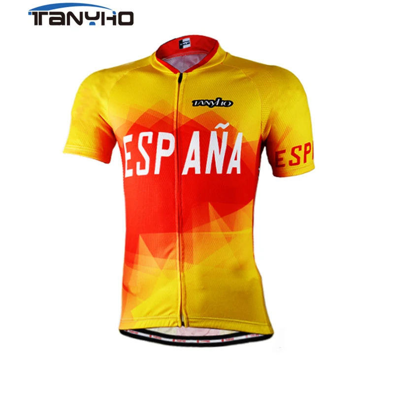 Спортивная футболка Tanyho с коротким рукавом для езды на велосипеде|ropa ciclismo|cycling