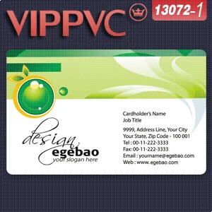 

a13072-1 business card template free for Design of PVC Card