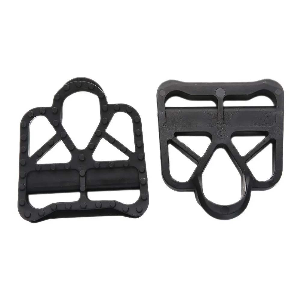 

LACYIE Black Bike Bicycle Lock Pedal Plate Adapter Convert Road Bike High Quality Ultralight Clip Pedal Plate