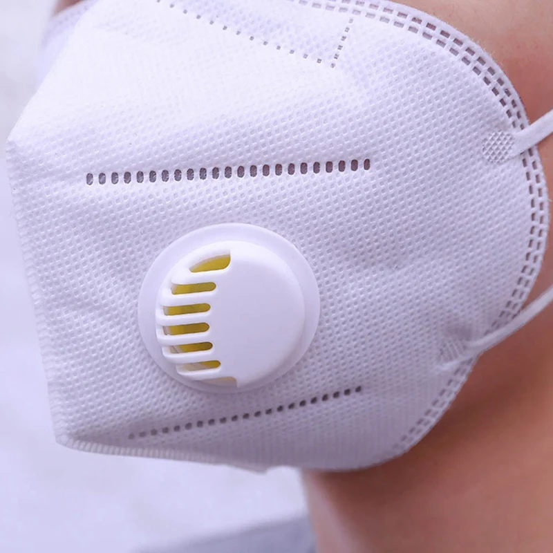Breathing Valve Dust Filter With Active Carbon For Adult Fabric Breathing Anti-fog Health Care 1pcs Disposable Mouth Mask