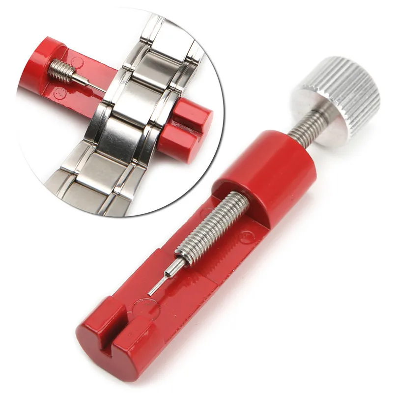 1PC Adjustable Watch Repair Tool Kit Metal Band Strap Bracelet Link Pin Remover with Extra Pins
