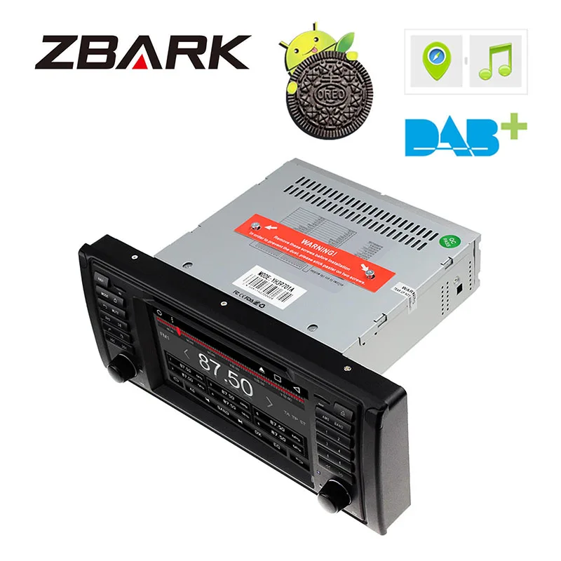 Sale Android 8.1 Octa Core 7" Smart Multimedia Car DVD Player Radio Stereos GPS for BMW E39 M5 / 7 Series E38 1999 YH39701A 3