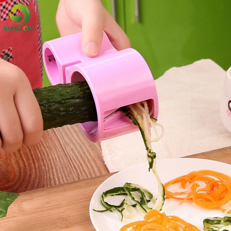 Buy Spiral Vegetable Slicer With Knife Sharpener