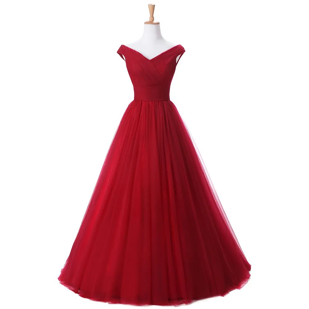 Beauty-Emily Lace Bridesmaid Dresses 2019 Long Vestidos Para Festa Sleeveless Floor-Length Lace up Wedding Party Girl Prom Dress Beauty-Emily Lace Bridesmaid Dresses 2019 Long Vestidos Para Festa Sleeveless Floor-Length Lace up Wedding Party Girl Prom Dress