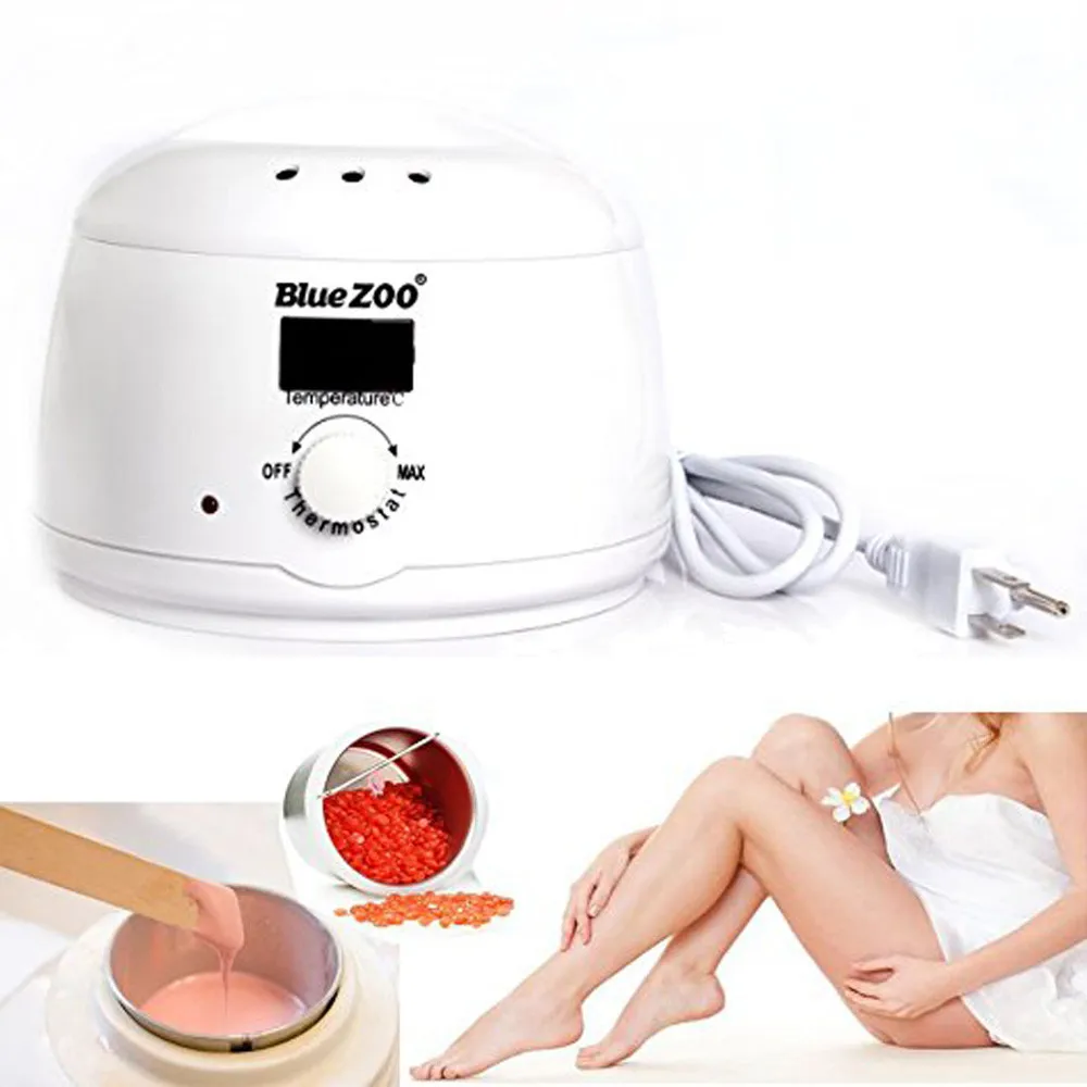 

US/EU Plug 110V Digital Display Hair Removal Hot Wax Warmer Heater Machine Pot Depilatory MINI SPA Hand Epilator wax machine