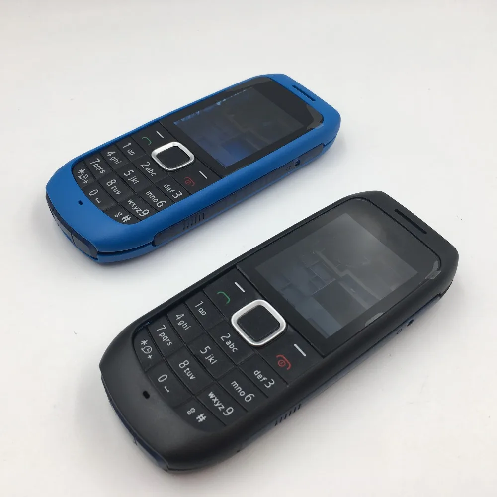 RTBESTOYZ 1616 полный корпус для Nokia 1616 корпус крышка двери рамки+ задняя крышка батареи+ клавиатура