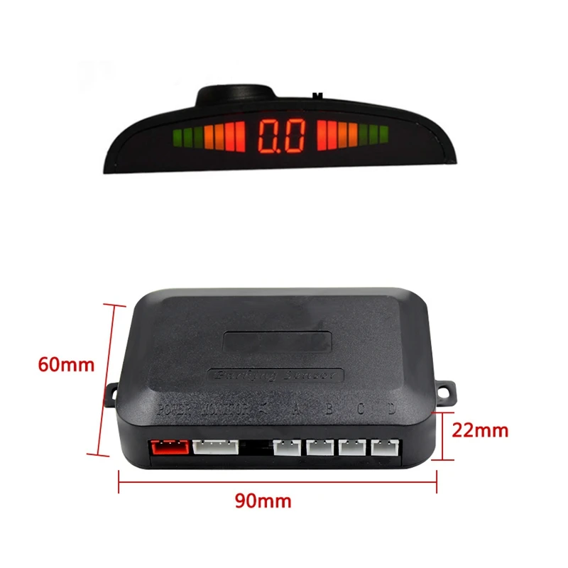 

Navigation Reversing Radar Car Reversing Radar Buzzer Sound Mute Switch Reversing Parking Radar Monitoring Detection System 22