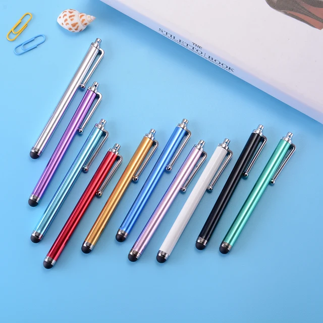 5 Pcs/lot Capacitive Touch Screen Stylus Pen for iPhone 7 7s iPad Air 2/1 Mini 2/3 Suit for Universal Smart Phone Tablet PC Pen 5 Pcs/lot Capacitive Touch Screen Stylus Pen for iPhone 7 7s iPad Air 2/1 Mini 2/3 Suit for Universal Smart Phone Tablet PC Pen