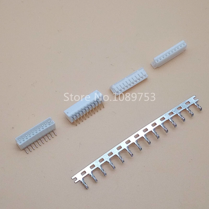 Jst Zh 1 5mm 10 Pin Right Angle Pin Male Female Connector