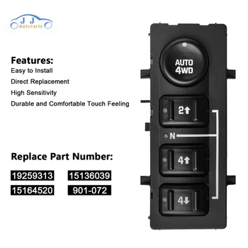 

19259313 2003-2006 For Chevrolet Silverado Tahoe GMC Sierra Yukon 4x4 transfer case SWITCH