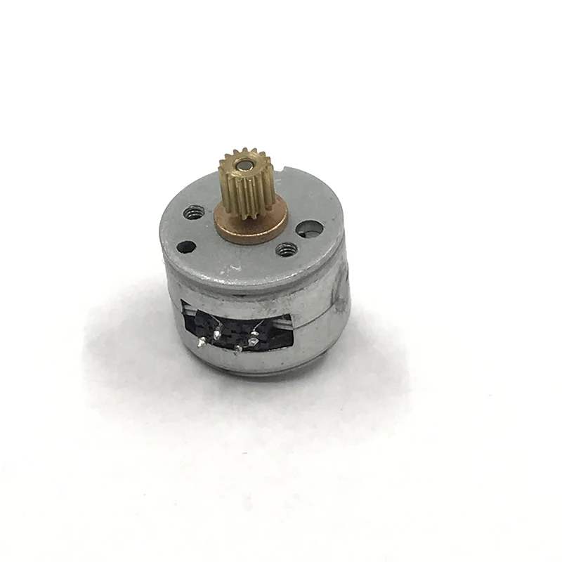 Mini 15mm 2-phase 4-wire Stepper Stepping Motor 18 Degree Precision Metal Copper Gear 15BY | Обустройство дома