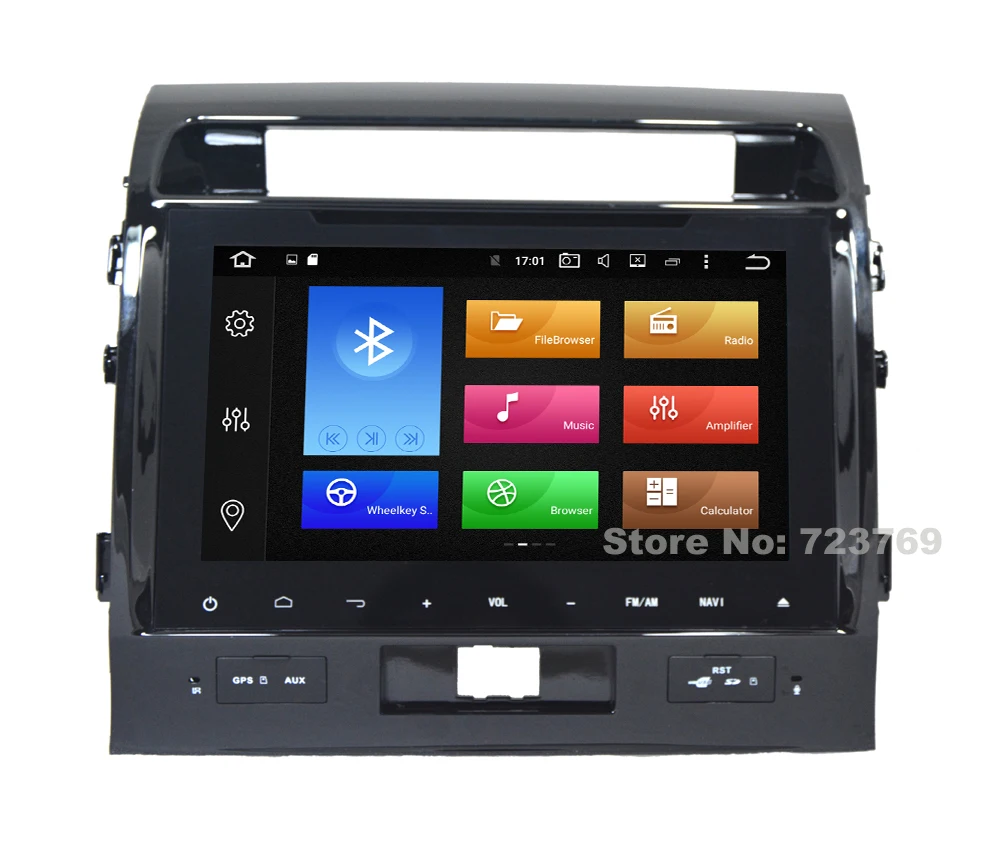 Top 64G ROM No Tax Android 9.0 10.1 inch GPS Navigation System DVD Stereo Media Auto Radio For Toyota Land Cruiser 2008-2012 DAB+ 21