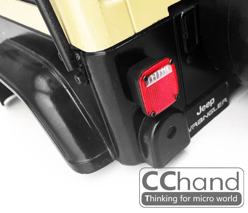CChand Tamiya 1/10 cc01 YJ Wrangler фонарь Group(высокая моделирования