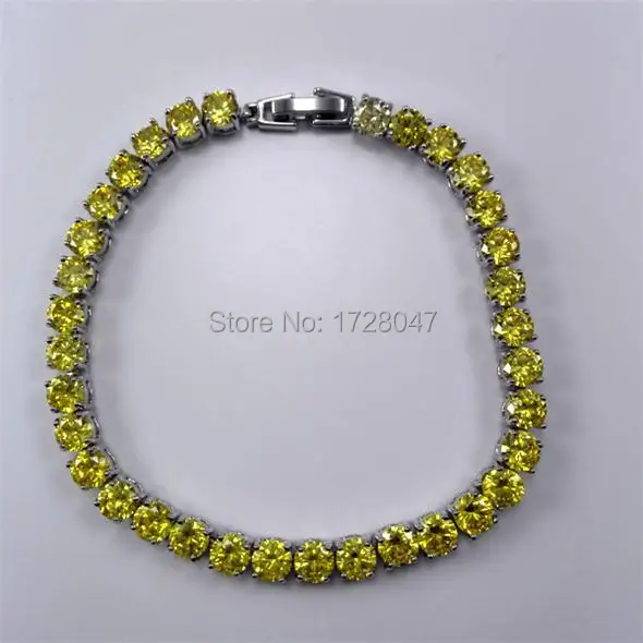 Дизайн браслет Модный золотой цвет прозрачный Роскошный AAA циркон ювелирные изделия браслеты