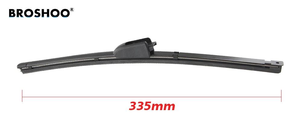 Car Wiper Blade Rear Back Window Windscreen Windshield Wipers Auto Accessories For KIA K3S Hatchback 335mm 2014 Onwards best wiper blades