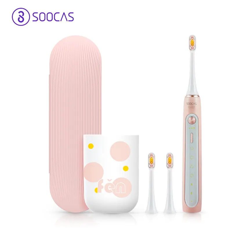 Xiaomi Mijia Soocas X5 sonic Электрический Зубная щётка обновлен взрослых Водонепроницаемый ультразвуковая Автоматическая Зубная щётка USB Перезаряжаемые