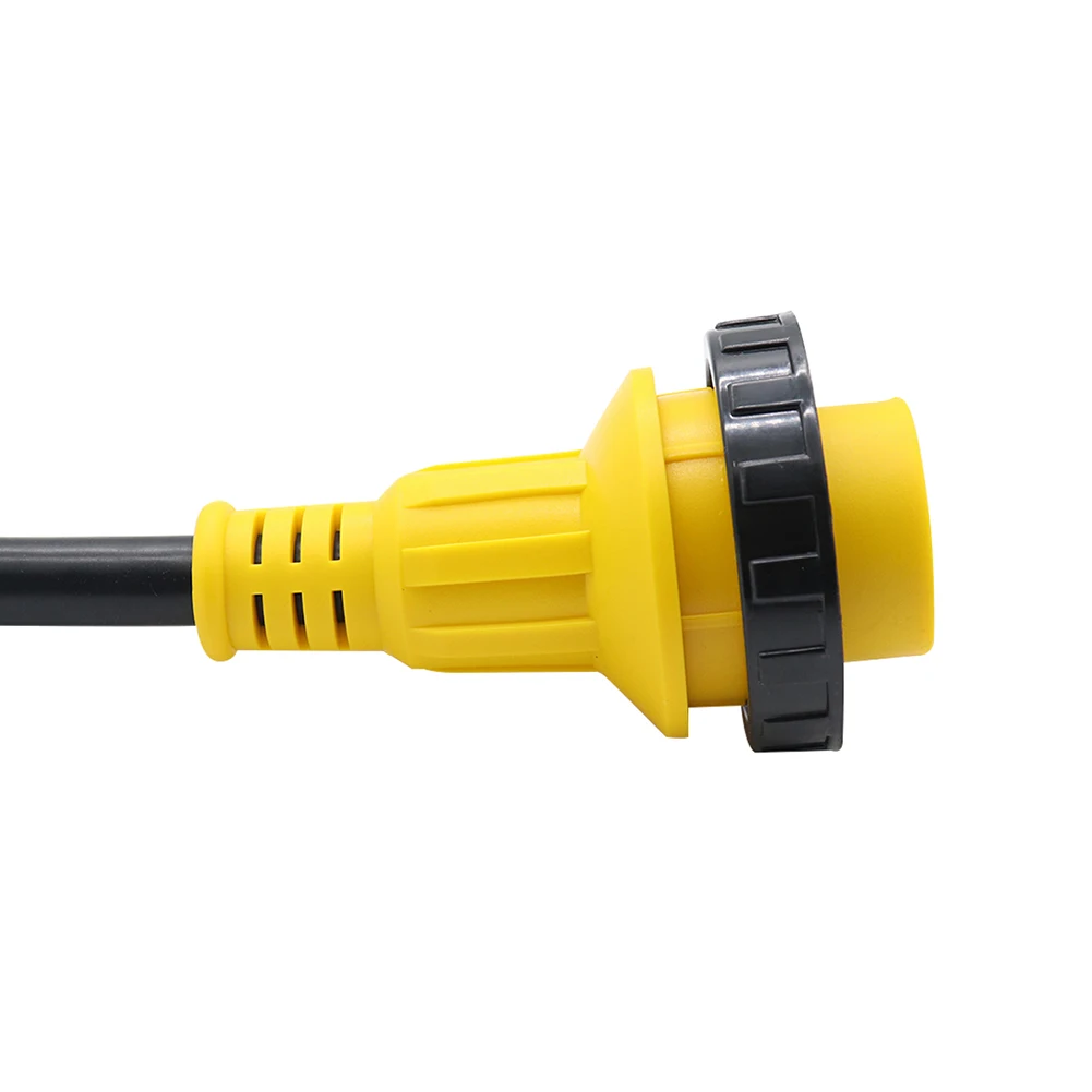 adapter cord male 125 volt twist lock to female 125 volt 15 amp standard recept