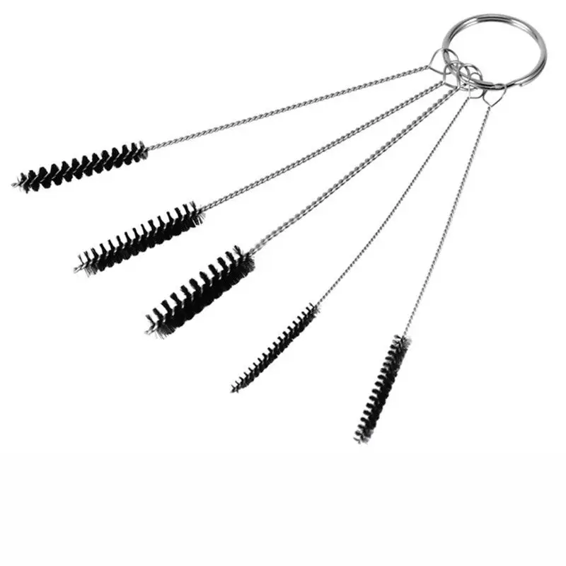 Newest 1set Carburetor Carbon Dirt Jet Remove Cleaning Needle+Brush Tool Kit