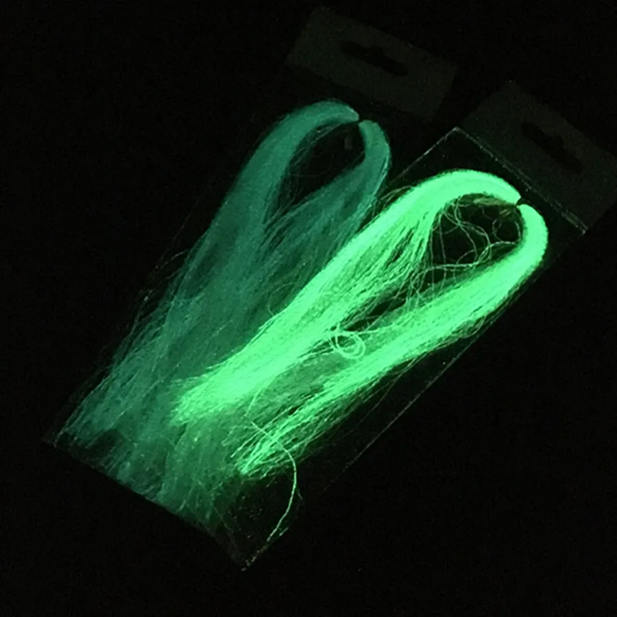 2Pack * Pesca A Mosca Materiale Per Legare Esca Sabaki Rig Tinsel Luminoso Linea Di Torsione Tinsel Esca Assortita Trota Bass Streamer