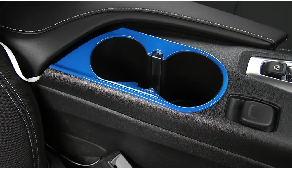 SHINEKA ABS автомобильный Стайлинг Передняя подстаканник украшение крышка обрезная рамка 6th Gen для Chevrolet Camaro
