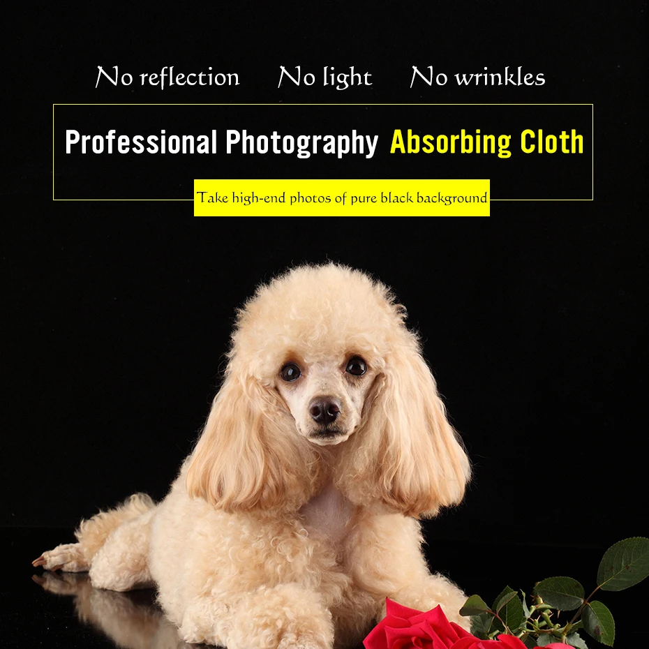 

Digital Background For Studio Photo Prop 1M 2M 3M Cloth Background Flannel Photography Cloth Black Velvet Flocking Cloth Photogr