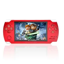 4.3inch portable game,8G MP5 Game Player, Camera Recorder FM radio handheld Game Console, tetris hand held games-Black